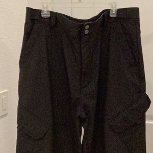 Men’s CB Sports Softshell Ski/Snowboard Pants. Size 2XL. Black.
